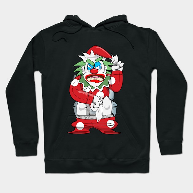 Fukko the Clown Crappy Hoodie by tyrone_22